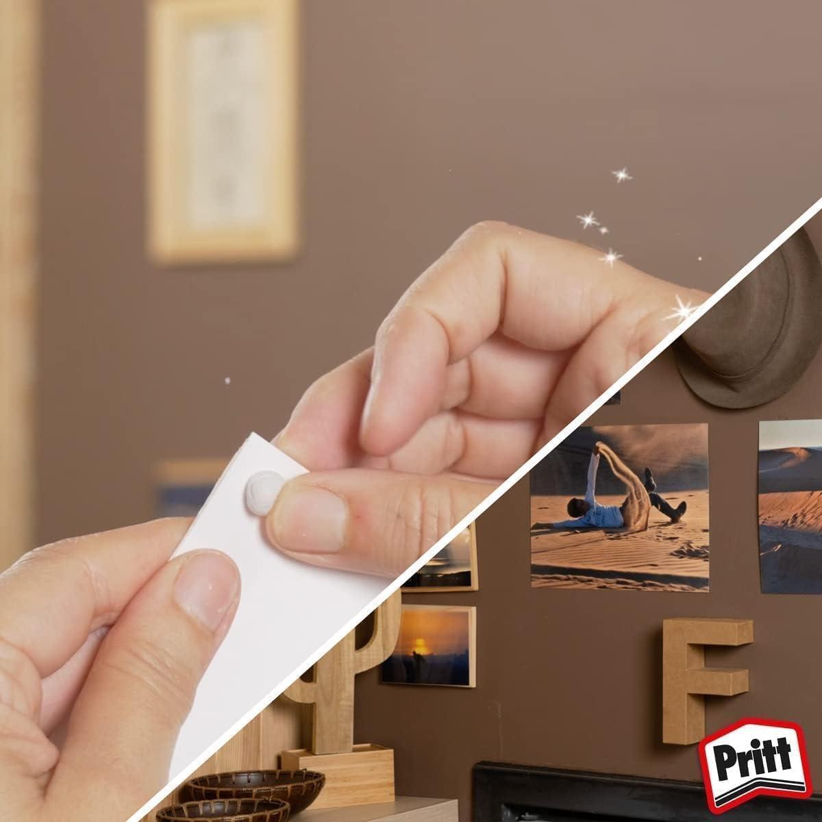 pritt pritt 24pz adesivi removibili gommini multi tack blister da 95 gommini colore bianco - 2679462 - foto 6