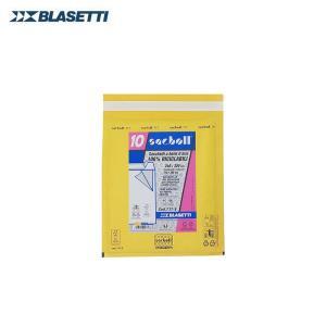 Blasetti 717 e padded postal envelopes with self-adhesive closure size 24x32 cm (21x26 cm) in pack of 10 pcs yellow