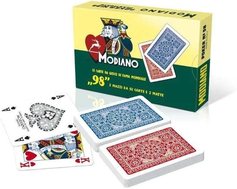 modiano modiano ramino 98 carte da gioco - foto 1