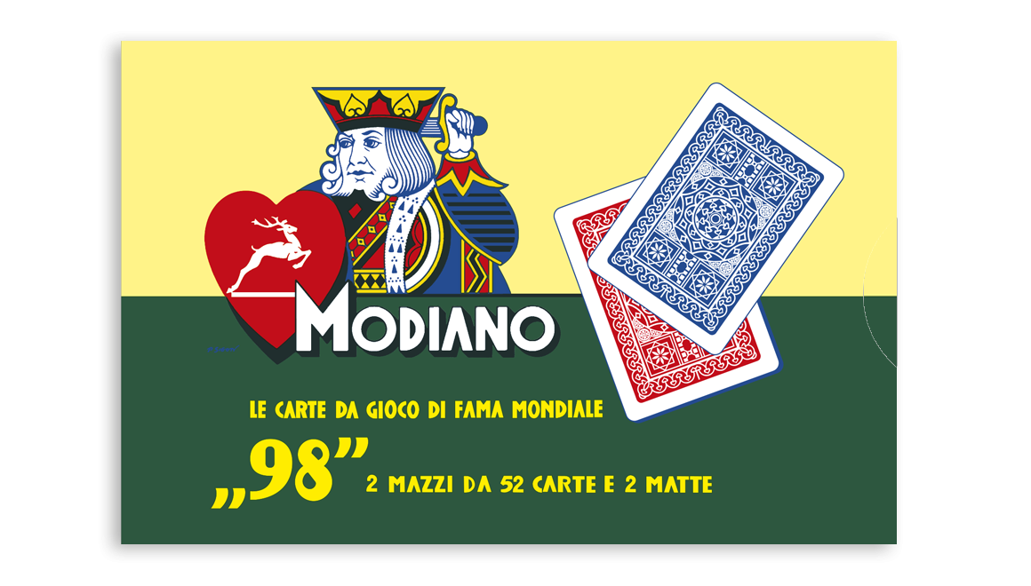 modiano modiano ramino 98 carte da gioco - foto 2