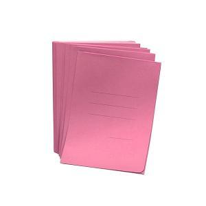 Blasetti zaffiro folders 3 flaps 25x33.5cm 50pcs pink with pink outer stripes