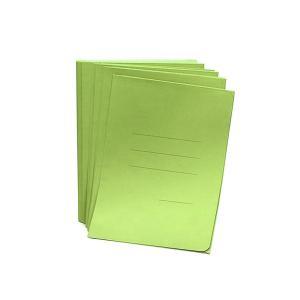Cartelline zaffiro 3 lembi 25x33,5cm 50pz verde con rigature esterne