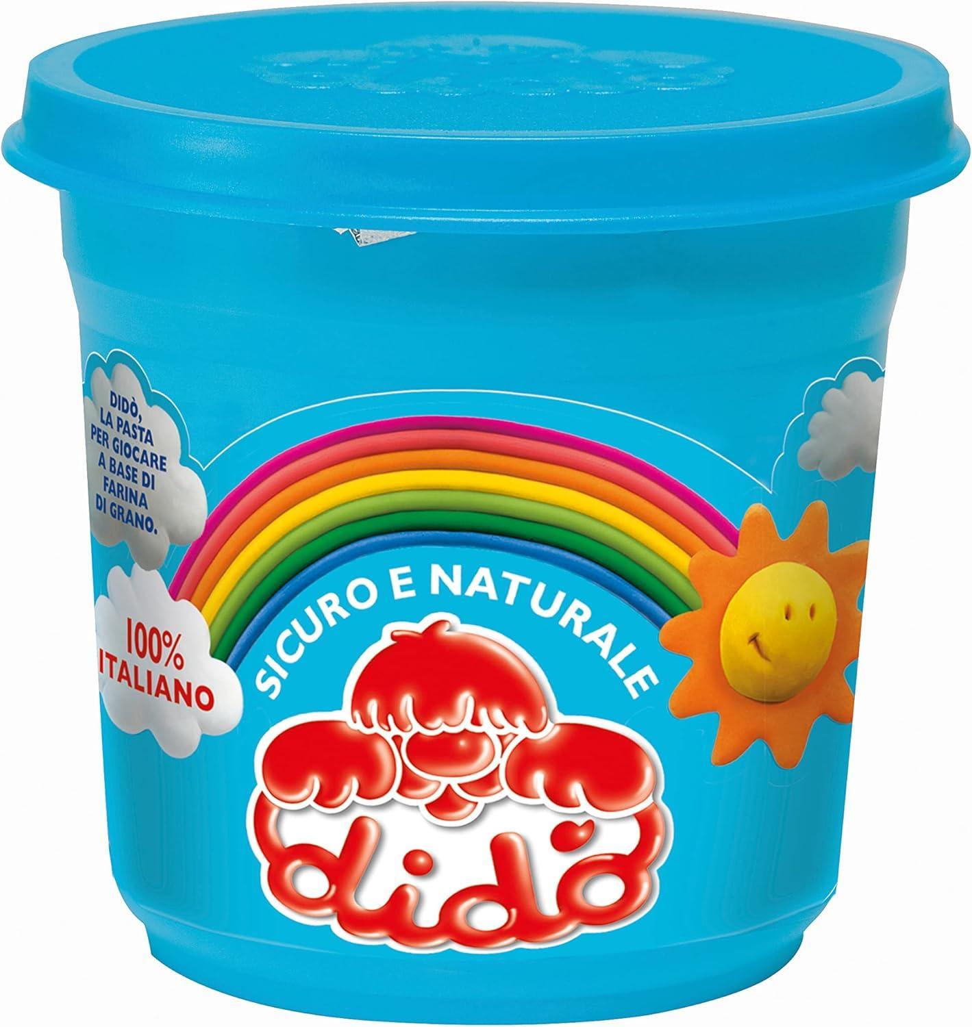 dido' didò tris barattoli da 220 g ciascuno colori giallo blu e magenta - foto 3