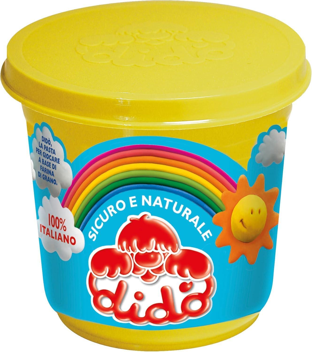 dido' didò tris barattoli da 220 g ciascuno colori giallo blu e magenta - foto 4