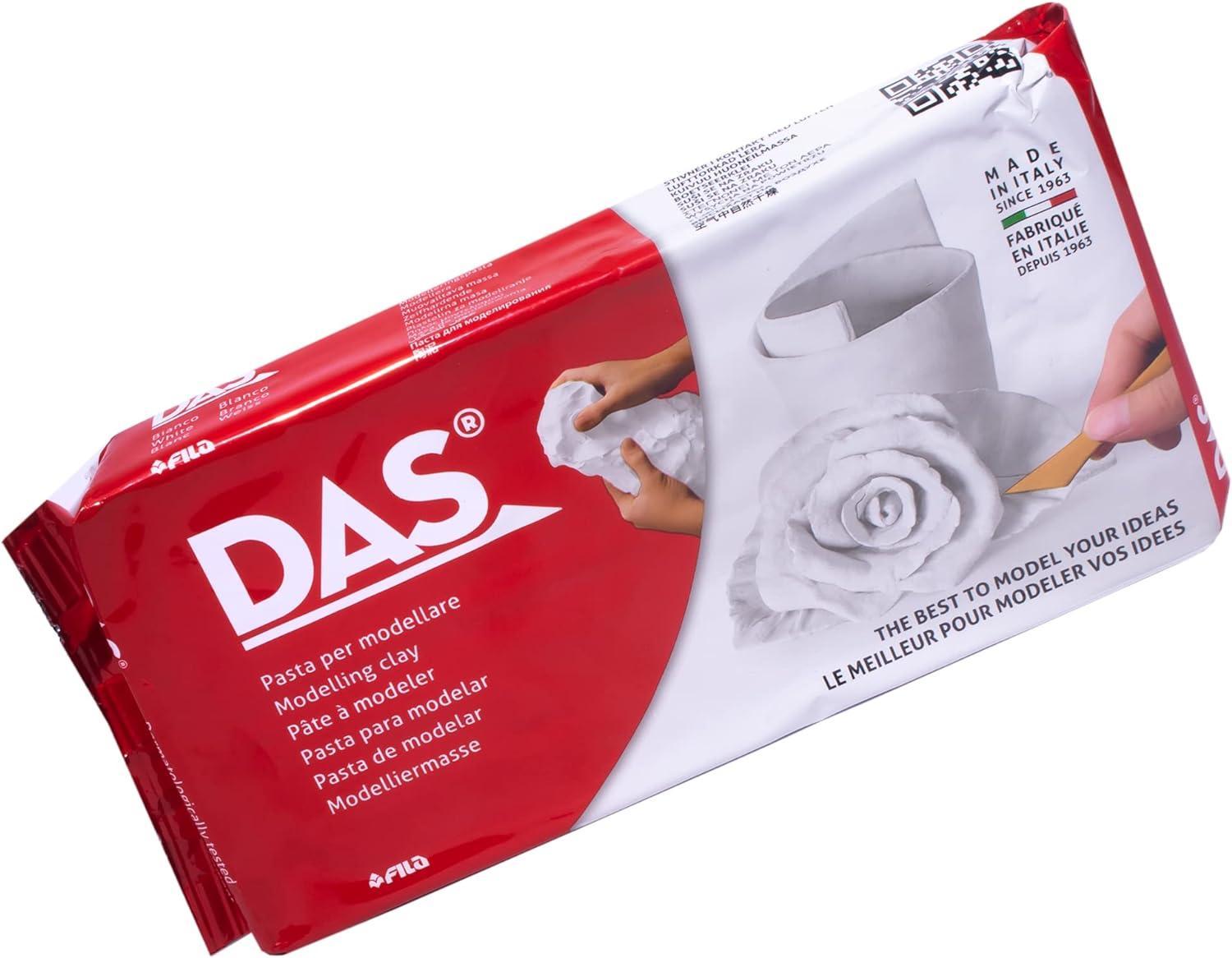 das das pasta da modellare da 1 kg colore bianco - foto 1