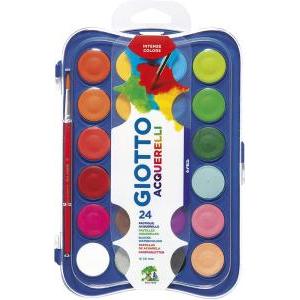 Acquerelli in confezione da 24 colori assortiti