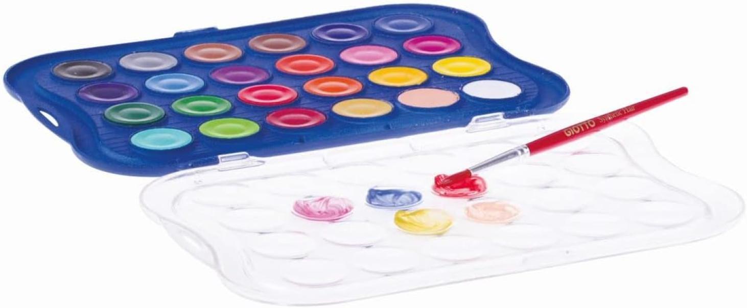 giotto giotto acquerelli in confezione da 24 colori assortiti - foto 3