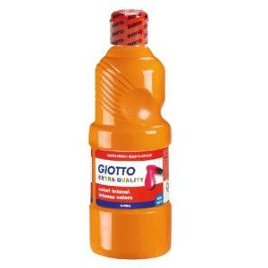 Tempera pronta in flacone da 500 ml colore arancio n°05