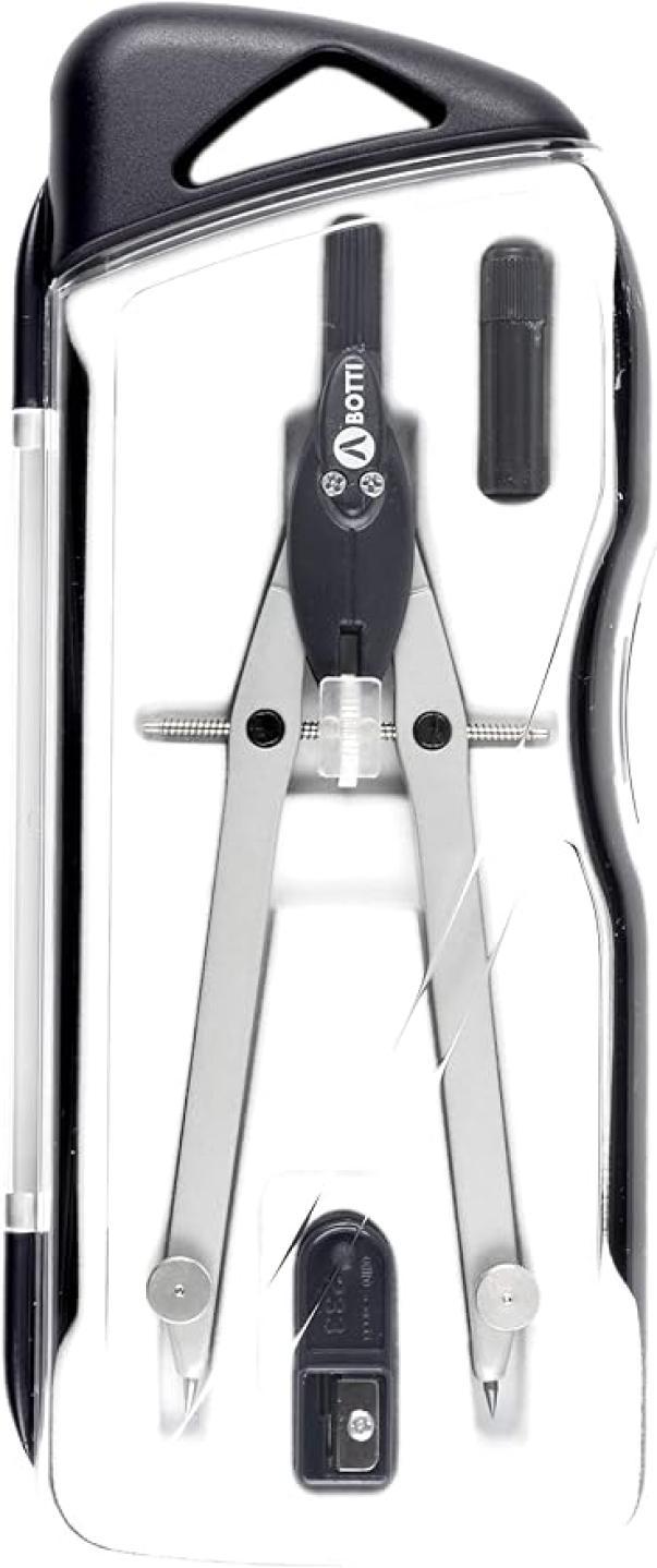 botti design botti kit 2004 lux compasso balaustrone in metallo con affilamine e mine di ricambio - foto 1