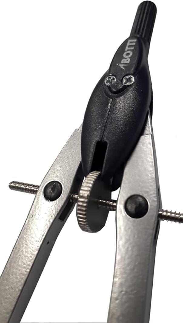 botti design botti kit 2004 lux compasso balaustrone in metallo con affilamine e mine di ricambio - foto 2