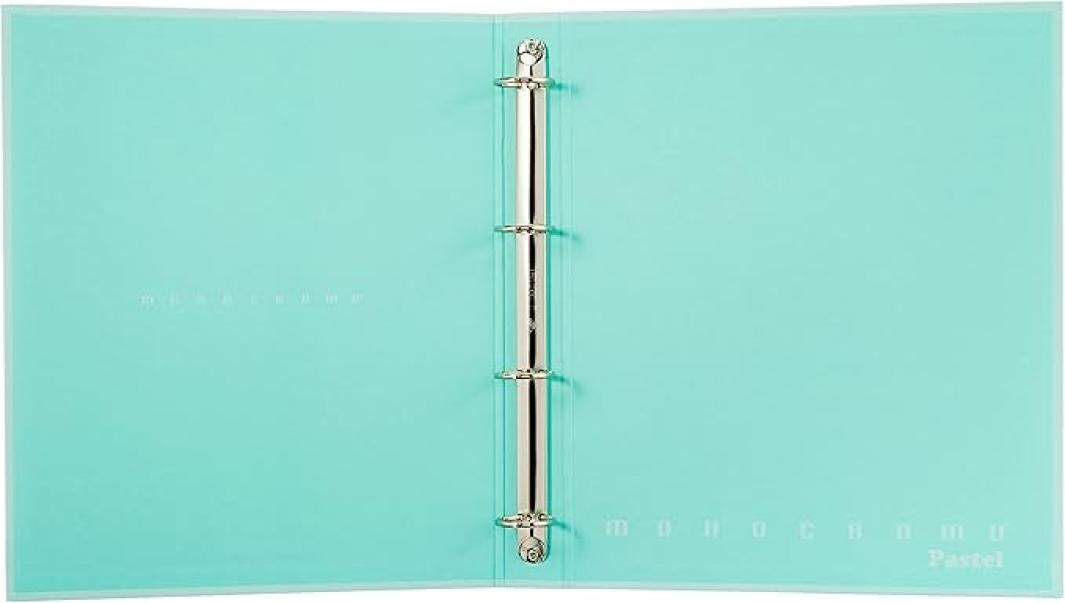 monocromo monocromo copertina 4 anelli pastel in formato a4 colori assortiti - foto 2