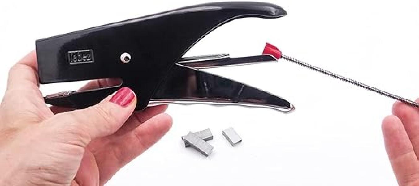 lebez lebez 5095 cucitrice a pinza, punto 6/4, capacità 16 fg. - foto 4