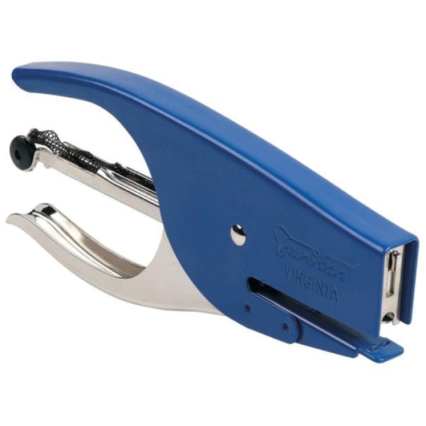 iternet iternet turikan virginia cucitrice a pinza colore blu punti 6/4 universale capacità massima 15 fg - foto 1
