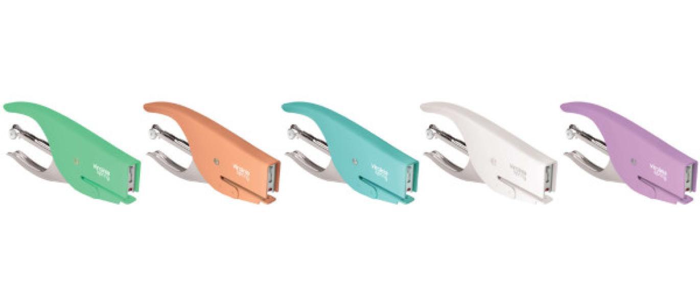 iternet iternet virginia spring cucitrice colore viola punti 6/4 universale capacità 15 fg - foto 2