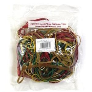 Artiglio elastici in gomma assortiti - 20 bustine da 100 gr.