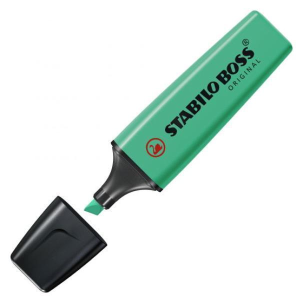 stabilo stabilo boss original evidenziatore colore turchese 51 confezione da 10 pz - foto 2