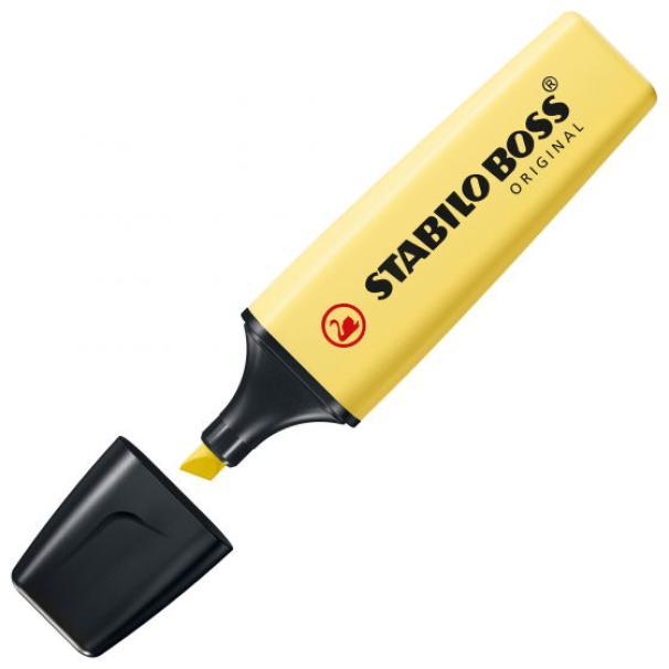 stabilo stabilo boss original pastel 10pz evidenziatore colore giallo banana 144 - foto 3