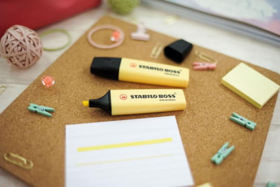 stabilo stabilo boss original pastel 10pz evidenziatore colore giallo banana 144 - foto 4