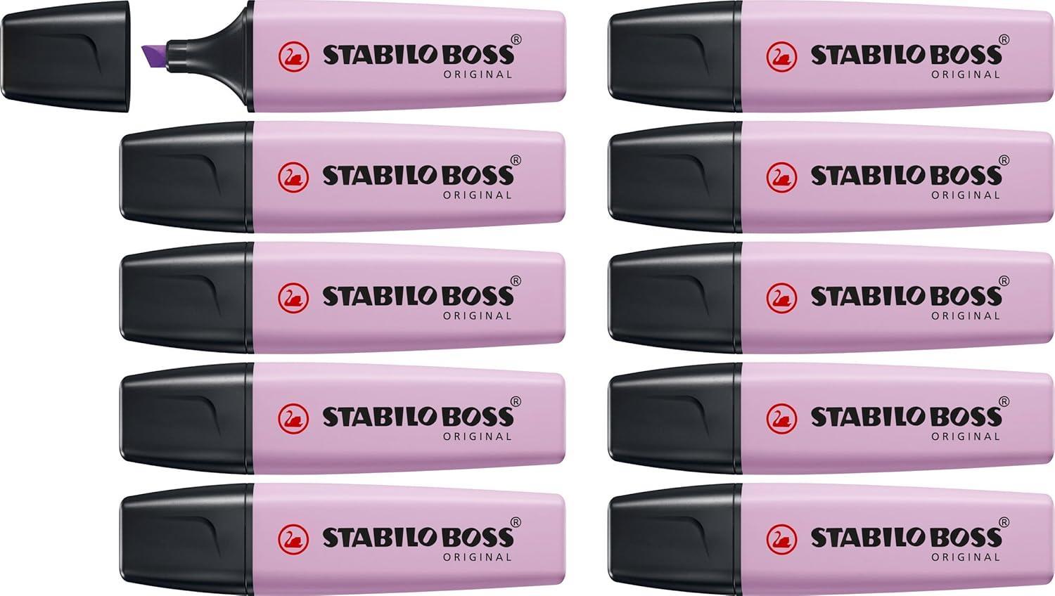 stabilo stabilo boss original pastel 10pz evidenziatore colore glicine 155 - foto 1 stabilo stabilo boss original pastel 10pz evidenziatore colore glicine 155 - foto 1