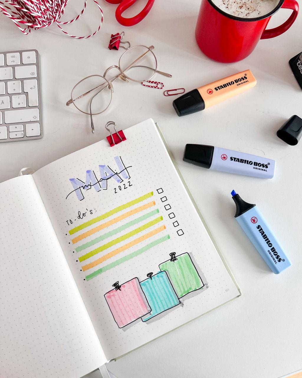 stabilo stabilo boss original pastel evidenziatore colore rosa pesca 126 - foto 3