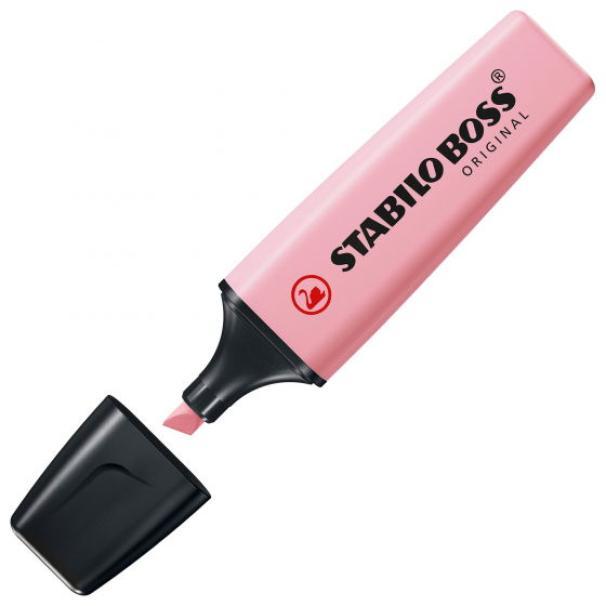 stabilo stabilo boss original pastel 10pz evidenziatore colore rosa antico 129 - foto 3