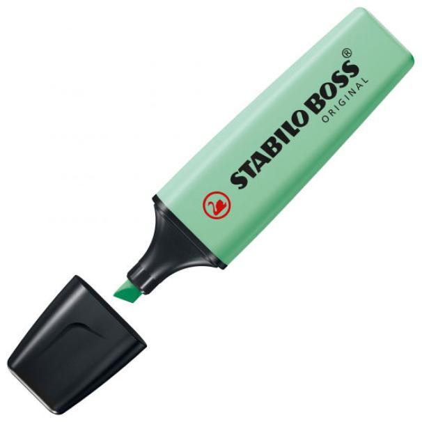 stabilo stabilo boss original pastel 10pz evidenziatore colore verde menta 116 - foto 3