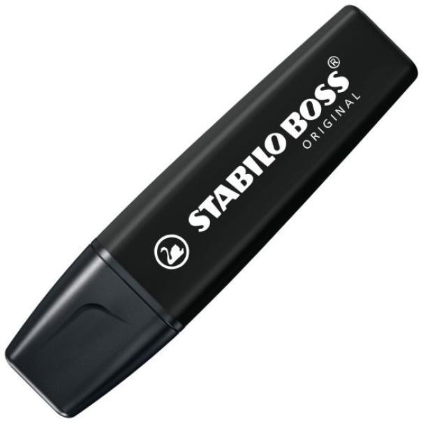stabilo stabilo boss 10 pz marcatore colore nero 46 - foto 2