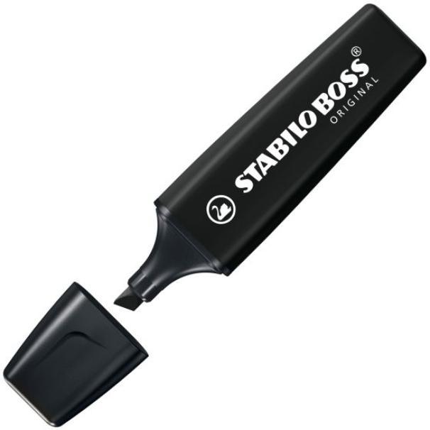 stabilo stabilo boss 10 pz marcatore colore nero 46 - foto 3