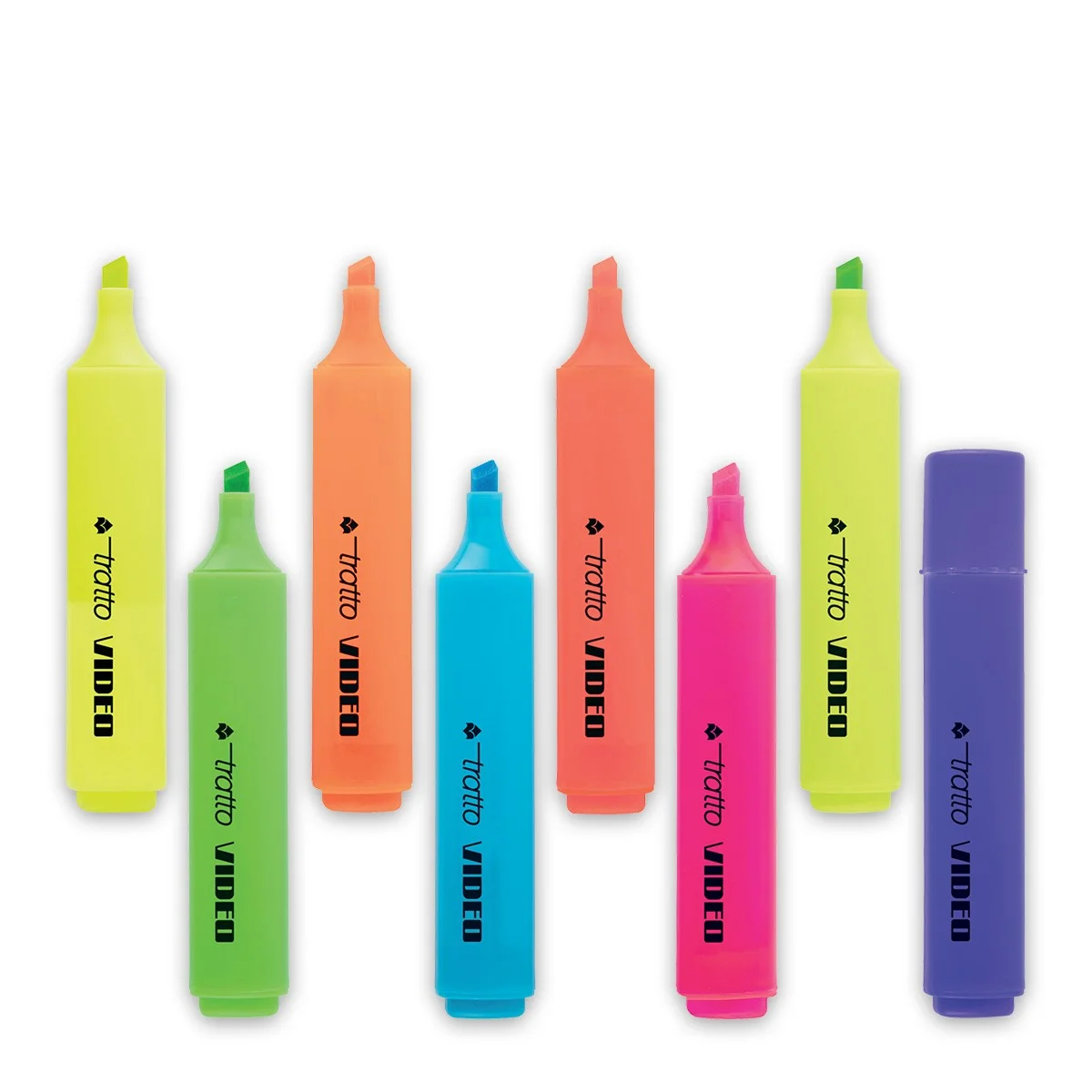 tratto tratto video evidenziatore 12pz colore blu - foto 2
