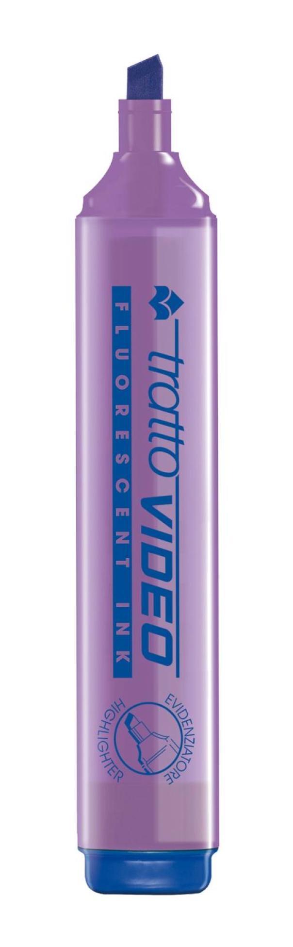 tratto tratto video evidenziatore colore lilla - foto 2