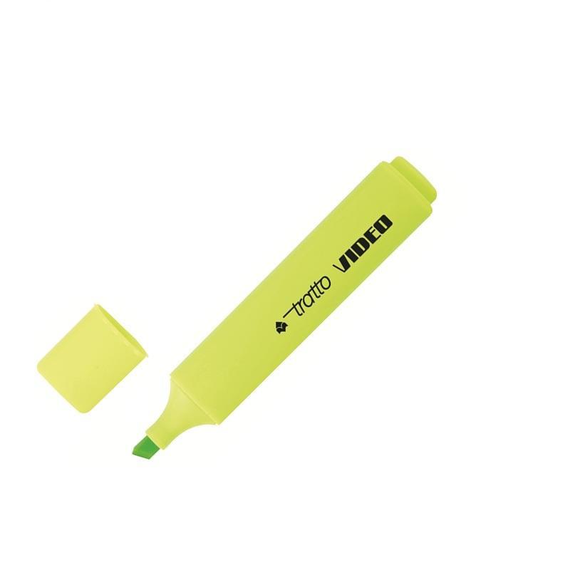 tratto tratto video evidenziatore colore lime - foto 1