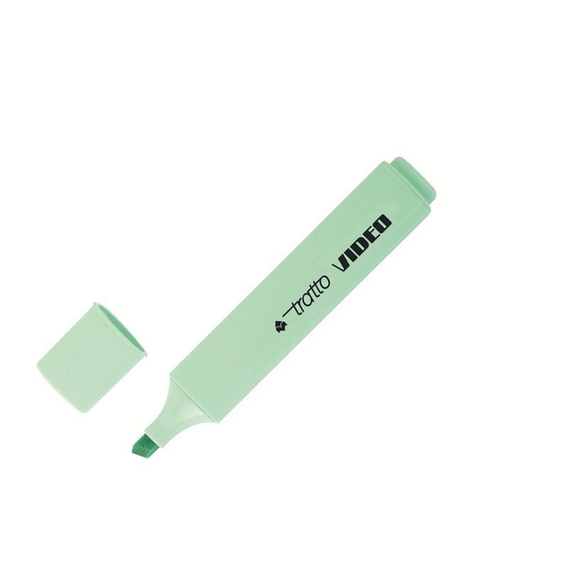 tratto tratto video pastel evidenziatore colore verde menta - foto 1