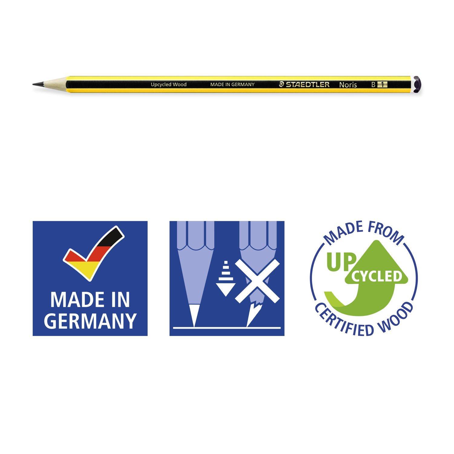staedtler staedtler noris 120 matita in grafite gradazione b-1 - foto 2