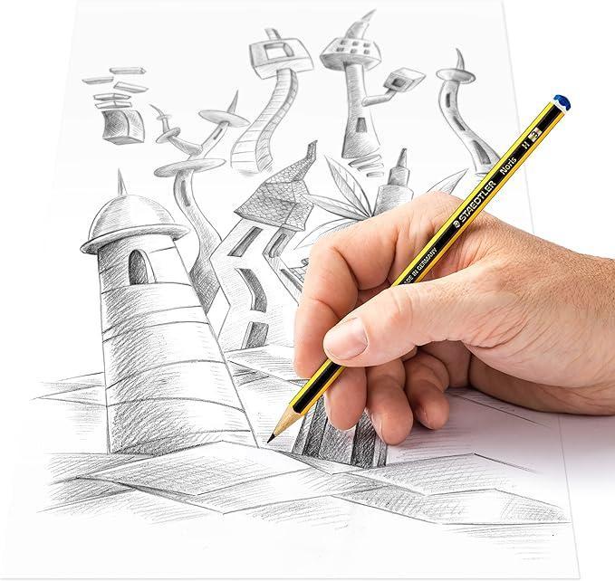 staedtler staedtler noris 120 matita in grafite gradazione h-3 - foto 3