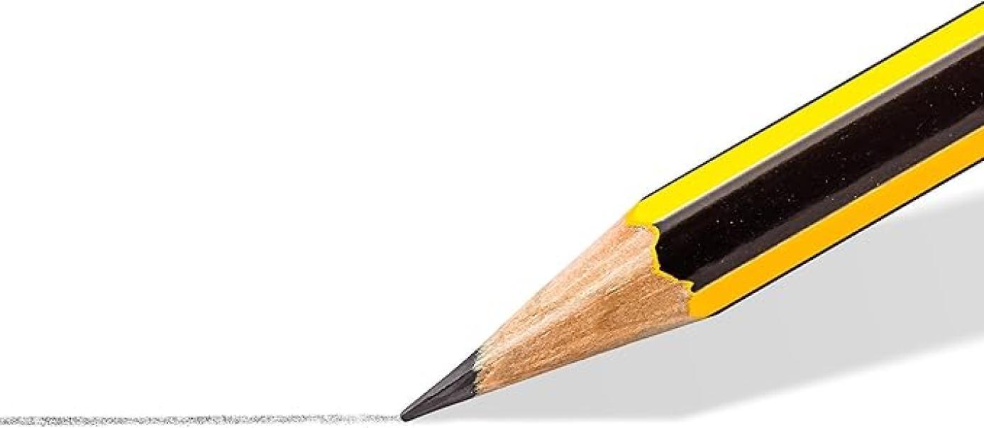 staedtler staedtler noris 122 matita 12 pz. in hb-2 con gomma - foto 3