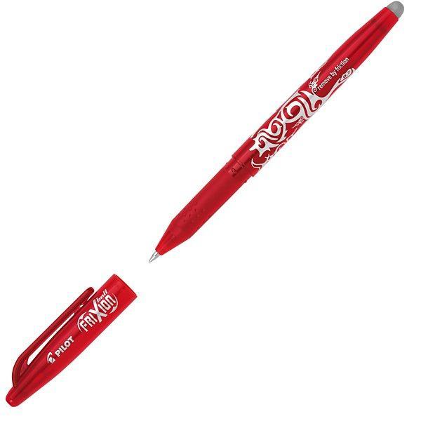 pilot pilot frixion ball penna a sfera cancellabile e ricaricabile colore rosso con punta da 0,7 mm - foto 2
