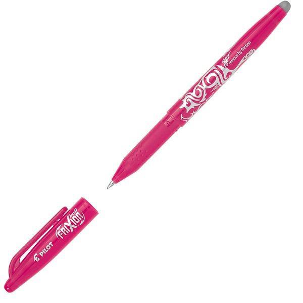 pilot pilot frixion ball penna a sfera cancellabile e ricaricabile colore rosa con punta da 0,7 mm confezione da 12 pz - foto 2