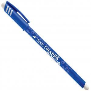 Cancellik penna a sfera cancellabile con  da 0,4 mm colore blu