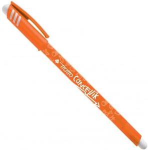Cancellik penna a sfera cancellabile con  da 0,4 mm colore arancio