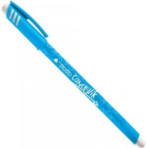 Cancellik penna a sfera cancellabile con  da 0,4 mm colore azzurro