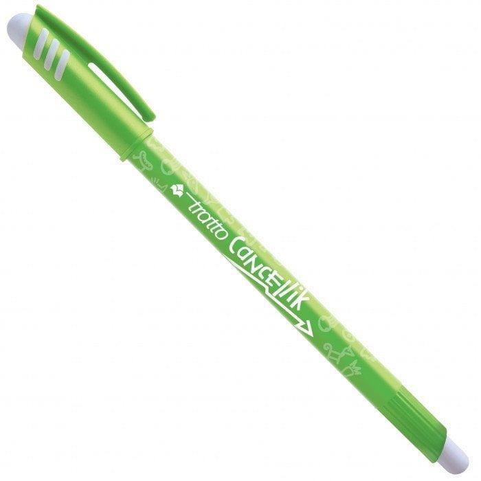 tratto tratto cancellik penna a sfera cancellabile con tratto da 0,4 mm colore verde chiaro - foto 1