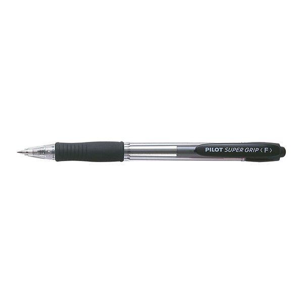 pilot pilot super grip penna a sfera nera a scatto punta da 0,7 mm - foto 2