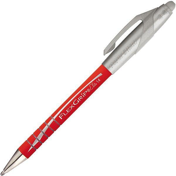 paper mate paper mate flexgrip elite penna a scatto rossa punta da 1,4 mm - foto 1