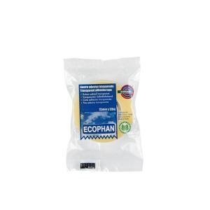 Nastro adesivo ecophan conf. da 10 pz mm 15 x 33 mt trasparente