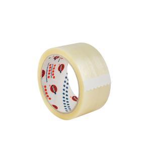 Nastro adesivo da pacchi in polipropilene misura mm 50 x 66 mt trasparente confezione da 6 pezzi