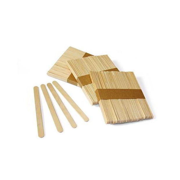 c.w.r. stecche didattiche in legno confezione da 600 pz. divisi in 12 blister da 50 pz. dimensione cm 1x11,5 - foto 2