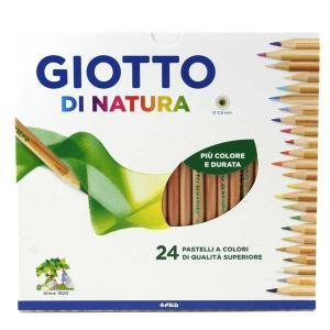Di natura pastelli colorati assortiti in 5 conf. da 24 pz