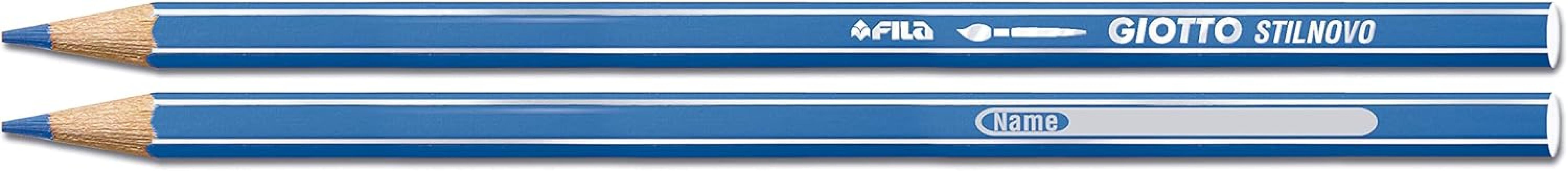 giotto giotto stilnovo acquarell pastelli acquerellabili in confezione da 12 pz. colori assortiti, diametro mina 3,3 mm - foto 3