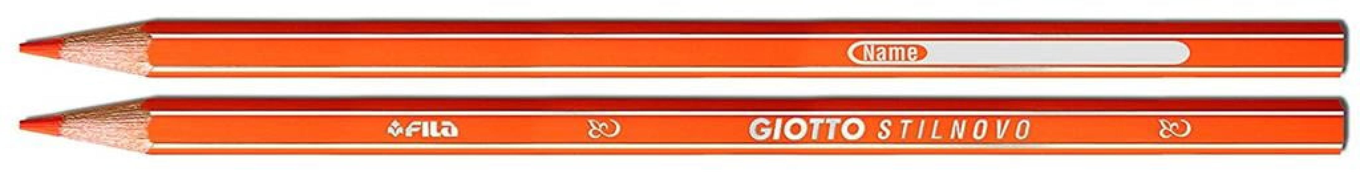 giotto giotto stilnovo pastelli colorati a sezione esagonale e mina da 3,3 mm colori assortiti da 12 pz. - foto 2