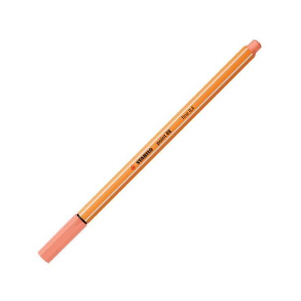 stabilo stabilo point 88 10pz pennarello fineliner con tratto da 0,4 mm colore albicocca n° 26 - foto 1